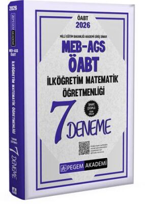 2026 MEB AGS ÖABT İlköğretim Matematik Öğretmenliği Tamamı Çözümlü 7 Deneme - 1