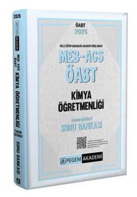2026 MEB-AGS ÖABT Kimya Öğretmenliği Tamamı Çözümlü Soru Bankası - 1