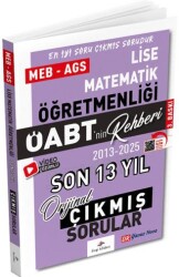 2026 MEB AGS ÖABT Lise Matematik ÖABT`nin Rehberi Konularına Göre Tasnif Edilmiş Son 13 Yıl Orijinal - Dizgi Kitap