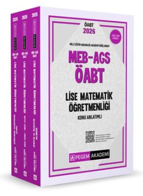 2026 MEB AGS ÖABT Lise Matematik Öğretmenliği Konu Anlatımlı 3 Kitap - 1