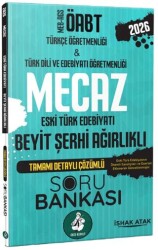 2026 MEB AGS ÖABT Mecaz Eski Türk Edebiyatı Beyit Şerhi Ağırlıklı Tamamı Çözümlü Soru Bankası - Atak Yayınları