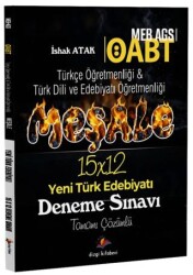 2026 MEB AGS ÖABT Meşale Türkçe Öğretmenliği & Türk Dili ve Edebiyatı Öğretmenliği Yeni Türk Edebiya - Dizgi Kitap