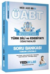 2026 MEB AGS ÖABT Muvaffak Türk Dili Ve Edebiyatı Öğretmenliği Soru Bankası Tamamı Çözümlü - Yediiklim Yayınları