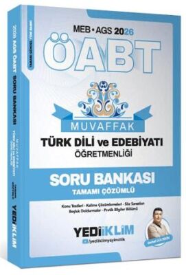 2026 MEB AGS ÖABT Muvaffak Türk Dili Ve Edebiyatı Öğretmenliği Soru Bankası Tamamı Çözümlü - 1