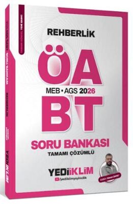 2026 MEB AGS ÖABT Rehberlik Tamamı Çözümlü Soru Bankası - 1