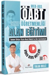 2026 MEB AGS ÖABT Sınıf Öğretmenliği Alan Eğitimi Video Ders Notları - Dizgi Kitap