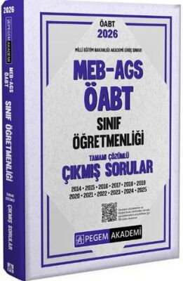 2026 MEB AGS ÖABT Sınıf Öğretmenliği Tamamı Çözümlü Çıkmış Sorular - 1