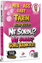 2026 MEB AGS ÖABT Tarih Alan Bilgisi Ne Sordu Ne Sorar Soru Bankası - Dizgi Kitap
