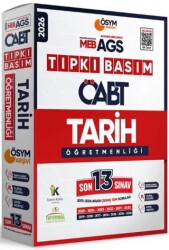 2026 MEB AGS ÖABT Tarih Öğretmenliği ÖSYM Tıpkı Basım 13 lü Deneme Paketi - İnformal Yayınları