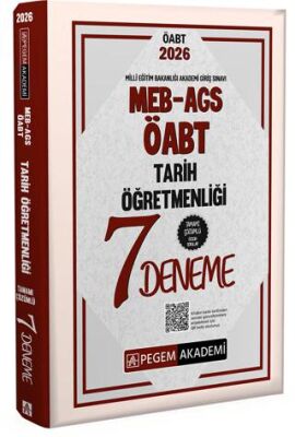 2026 MEB AGS ÖABT Tarih Öğretmenliği Tamamı Çözümlü 7 Deneme - 1