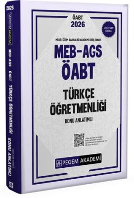 2026 MEB AGS ÖABT Türkçe Öğretmenliği Konu Anlatımlı - 1