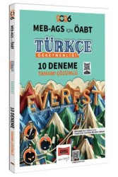 2026 MEB - AGS ÖABT Türkçe Öğretmenliği Tamamı Çözümlü 10 Deneme - Yargı Yayınevi