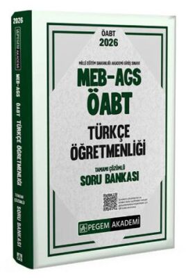 2026 MEB AGS ÖABT Türkçe Öğretmenliği Tamamı Çözümlü Soru Bankası - 1
