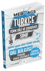 2026 MEB AGS ÖABT Türkçe, Türk Dili ve Edebiyatı, Sınıf Öğretmenliği Konularına Göre Tasnif Edilmiş - Dizgi Kitap