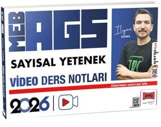 2026 MEB-AGS Öğretmen Adayları İçin Sayısal Yetenek Video Ders Notları - 1