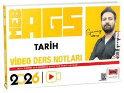 2026 MEB-AGS Öğretmen Adayları İçin Tarih Video Ders Notları - Yargı Yayınevi