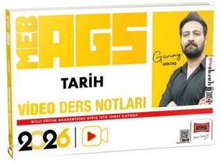 2026 MEB-AGS Öğretmen Adayları İçin Tarih Video Ders Notları - 1