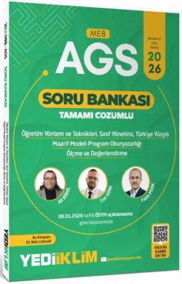 2026 MEB AGS ÖYT Sınıf Yönetimi TYMM Program Okuryazarlığı Ölçme ve Değerlendirme Tamamı Çözümlü Sor - 1