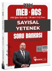 2026 MEB-AGS Sayısal Yetenek Soru Bankası Çözümlü - Hoca Kafası Yayınları