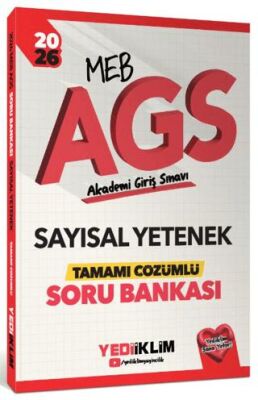 2026 MEB AGS Sayısal Yetenek Tamamı Çözümlü Soru Bankası - 1