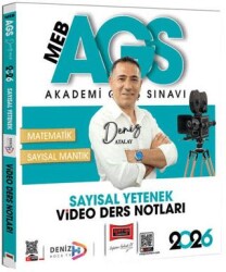 2026 MEB-AGS Sayısal Yetenek Video Ders Notları - Yargı Yayınevi