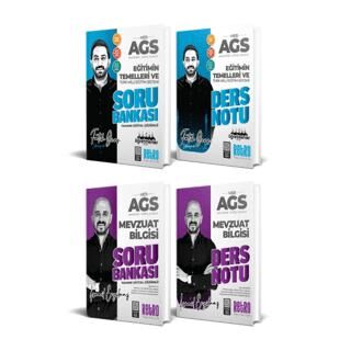 2026 MEB AGS Soru Bankası ve Ders Notları 4 Kitap - 1