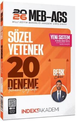 2026 MEB-AGS Sözel Yetenek 20 Deneme Çözümlü - 1