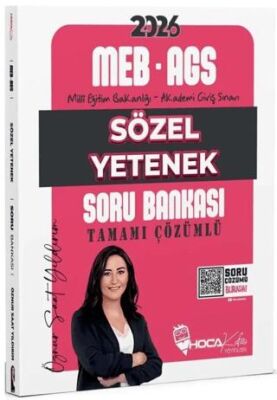 2026 MEB-AGS Sözel Yetenek Soru Bankası Çözümlü - 1