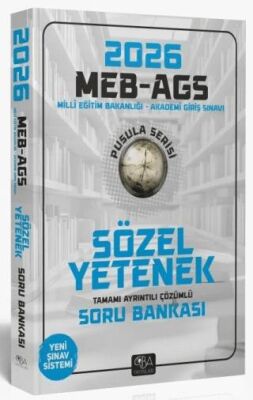 2026 MEB-AGS Sözel Yetenek Soru Bankası Çözümlü Pusula Serisi - 1