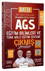 2026 MEB AGS Tamamı Video Çözümlü Eğitim Bilimleri ve Türk Milli Eğitim Sistemi Çıkmış Sorular 2. Ci - Dizgi Kitap