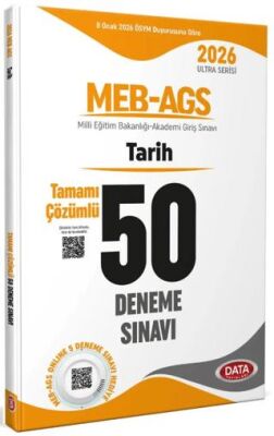 2026 MEB-AGS Tarih Tamamı Çözümlü 50 Deneme Sınavı - 1
