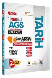 2026 MEB-AGS TARİHin Kara Kutusu 2.Cilt İnkılap Tarihi ÖSYM Çıkmış Çözümlü Soru Havuzu Bankası - Karakutu Yayın