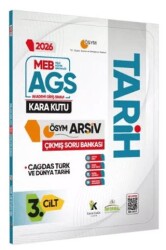 2026 MEB-AGS TARİHin Kara Kutusu 3.Cilt ÖSYM Çıkmış Soru Havuzu Bankası Konu Özetli Dijital Çözümlü - Karakutu Yayın