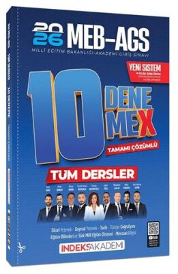 2026 MEB-AGS Tüm Dersler 10 DenemeX Çözümlü - 1