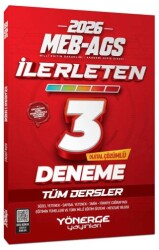 2026 MEB-AGS Tüm Dersler İlerleten 3 Deneme Çözümlü - Yönerge Yayınları