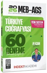 2026 MEB-AGS Türkiye Coğrafyası 60 Deneme Çözümlü - İndeks Akademi Yayıncılık