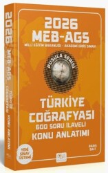 2026 MEB-AGS Türkiye Coğrafyası Konu Anlatımı Pusula Serisi - CBA Akademi