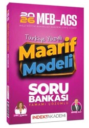 2026 MEB-AGS Türkiye Yüzyılı Maarif Modeli Soru Bankası Çözümlü - İndeks Akademi Yayıncılık