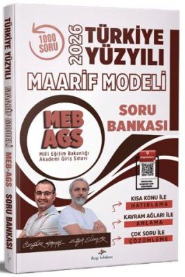 2026 MEB AGS Türkiye Yüzyılı Maarif Modeli Tamamı Video Çözümlü Soru Bankası - 1