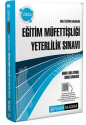 2026 MEB Eğitim Müfettişliği Yeterlilik Sınavı Konu Anlatımlı Soru Bankası - Pegem Akademi Yayıncılık