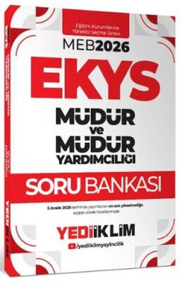 2026 MEB EKYS Müdür ve Müdür Yardımcılığı Soru Bankası - 1