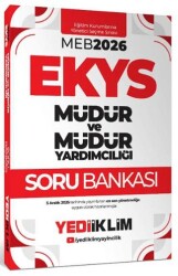2026 MEB EKYS Müdür ve Müdür Yardımcılığı Soru Bankası - Yediiklim Yayınları