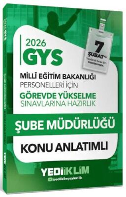 2026 MEB GYS Şube Müdürlüğü Konu Anlatımı - 1