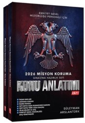 2026 Misyon Koruma Sınavı Hazırlık Konu Anlatım Seti 2 Cilt - Süleyman Arslantürk