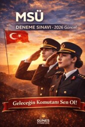 2026 MSÜ Deneme Sınavı - Güneş Kitabevleri Yayınları