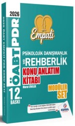2026 ÖABT Empati Psikolojik Danışmanlık ve Rehberlik Konu Anlatımlı Modüler Set 2 Cilt - Kurul Yayıncılık