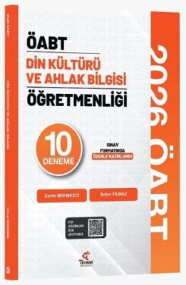 2026 ÖABT MEB-AGS Din Kültürü ve Ahlak Bilgisi Öğretmenliği 10 Deneme Çözümlü - 1