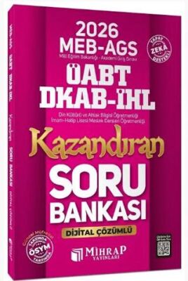 2026 ÖABT MEB - AGS Din Kültürü ve Ahlak Bilgisi Öğretmenliği Kazandıran Soru Bankası Çözümlü - 1
