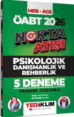 2026 ÖABT MEB AGS Nokta Atışı Psikolojik Danışmanlık ve Rehberlik Tamamı Çözümlü 5 Deneme - 1