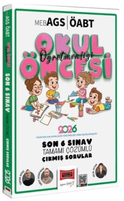 2026 ÖABT MEB-AGS Okul Öncesi Öğretmenliği Son 6 Sınav Çıkmış Sorular - 1